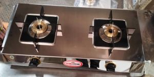 HOMESTONE 2BURNER STAINLESS STEEL STOVE