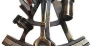 Polished Brass Nautical Sextant