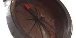 Round Analog Poem Compass