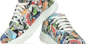 Multi Color Printing Sneaker for Women