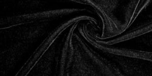 Black Velvet Fabric