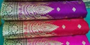 Banarasi Laccha Satan Silk Saree