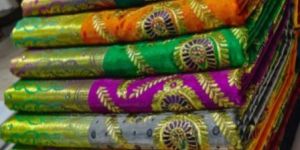 Satan Embroidery Stone Full Work Saree