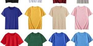 Plain Round Neck Premium Pure Cotton Unisex T-Shirt