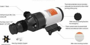 Seaflo 12GPM 45LPM 12v / 24v Marine Toilet Macerator Pump