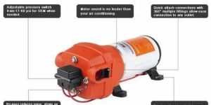 Seaflo 12V / 24v 17LPM 45PSI Fresh Water Diaphragm Pump