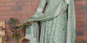 Anarkali Cotton Kurti Set