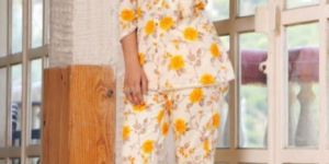 Printed Cotton Co Ord Set