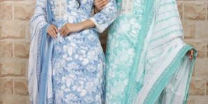 Side Pocket Cotton Kurti Set