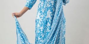 Straight Cotton Kurti Set