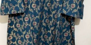 Printed Embroider Patch Kurti