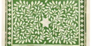 Bone Inlay Rectangle Tray