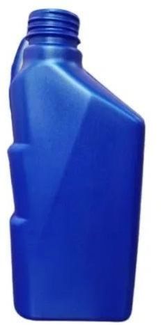 Blue Lubricant Oil Bottle