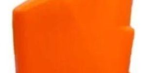 Orange Lubricant Oil Bottle