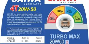 1 Liter Turbo Max 20 W 50 Engine Oil