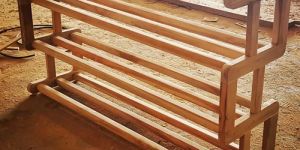 Wooden Shoe Rack