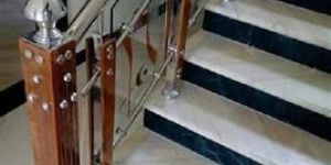 Wooden Baluster Railing