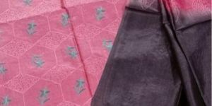 Embroidery Tassar Suit