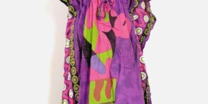 Purple Paradise Kaftan (Rayon)