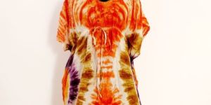 Radiant Rainbow Tie Dye Kaftan (Tie Dye)