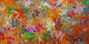 Blooming World Canvas Paintings