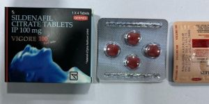 Vigore 100mg Red Tablets