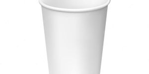 210ml White Plain Paper Cup