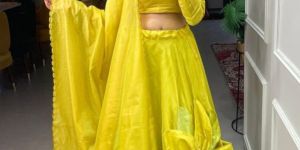 Rajwadi Chanderi Silk Lehenga Choli