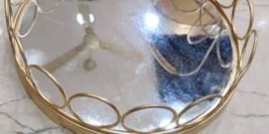 Metal Mirror Tray