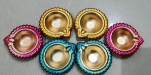 Metal Pooja Diya