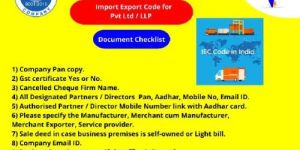 Import Export Code Registration