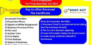 Shop and Establishment Gumasta Registration