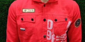 Mens Denim RFD Fabric Jacket