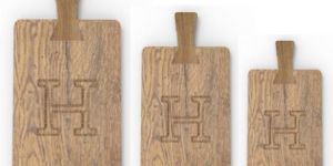 Wooden Serving Platter Set