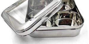 Nyra Stainless Steel Dry Fruit Box