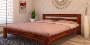 Wooden Bed without Storage
