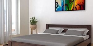 Wooden Luxury Double Bed