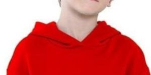 Kids Plain Pullover Hoodies