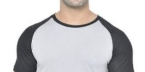 Mens Plain Raglan T-Shirt