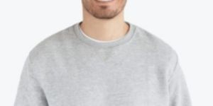 Mens Round Crew Neck Sweatshirt