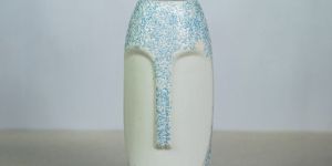 Male Face Ceramic Vase