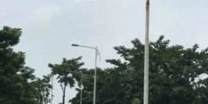 Round Street Light Pole