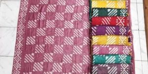 Pure Baatik All over Sequence Work Saree