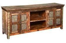 Wooden Antique TV Unit