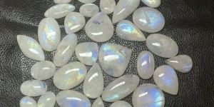Rainbow Moonstone Cabochon Gemstone