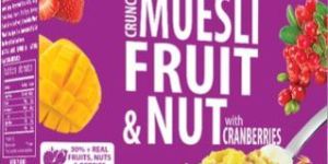 Bagrrys Fruit N Nut Muesli