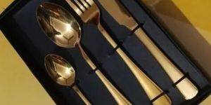 Brass Cutlery Set