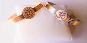 Om Mens Cuff Bracelet