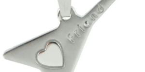 Silver Friendship Love Pendant