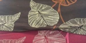 Printed Multicolor Butter Satin Mattress Fabric